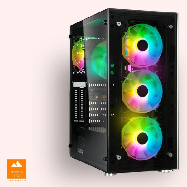 Multimédia PC | AMD Ryzen 5 – 7600X 6 coeurs | 32 Gb RAM DDR5 | 2 TB